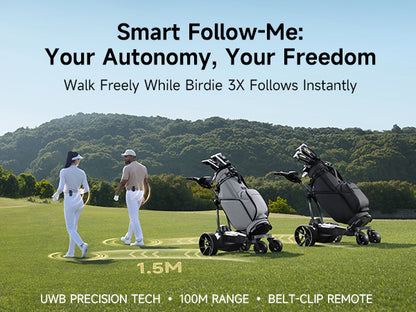 <tc>GT-N</tc>avee Birdie 3X Follow Me - Alumínio com liga de polímero
