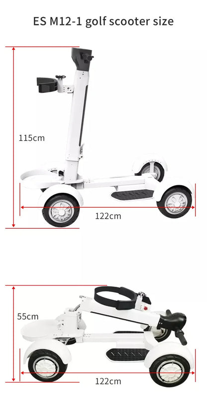 GT-ER (E-Rider) foldable electric golf scooter
